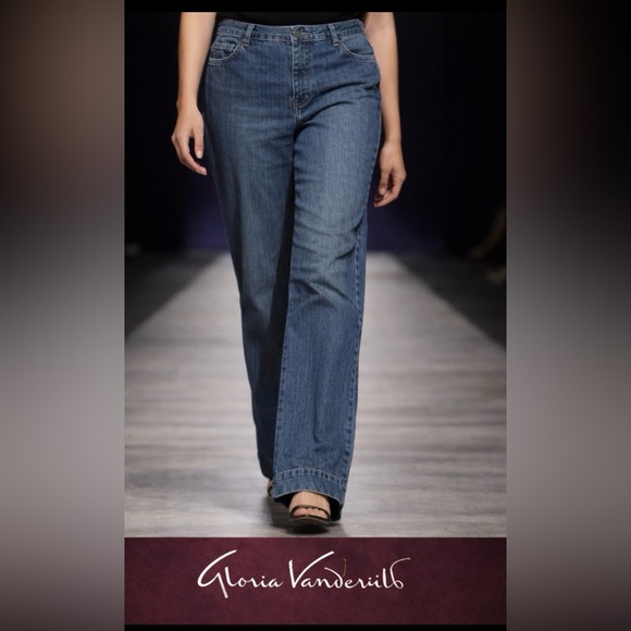 Gloria Vanderbilt Denim - Gloria Vanderbilt Blue  Leg Jeans